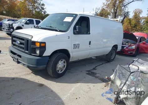 2010 Ford E-250 Commercial/Recreational из США, поврежденный, VIN 1FTNE2EL4ADA01698